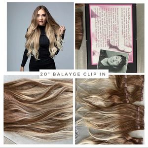 BELLAMI SILK SEAM 180G 20" ASH BROWN/ASH BLONDE (8/60) HAIR EXTENSIONS